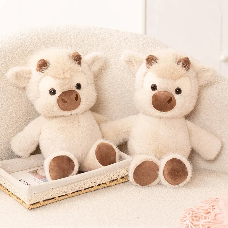 Adorable Highland Cattle Plush Toy 45cm - - MyPetDollar.com