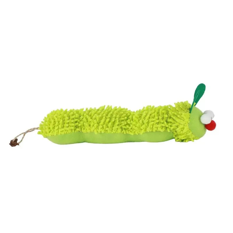 Cat Chew Plaything Caterpillar Catnip Molar Silvervine Teaser