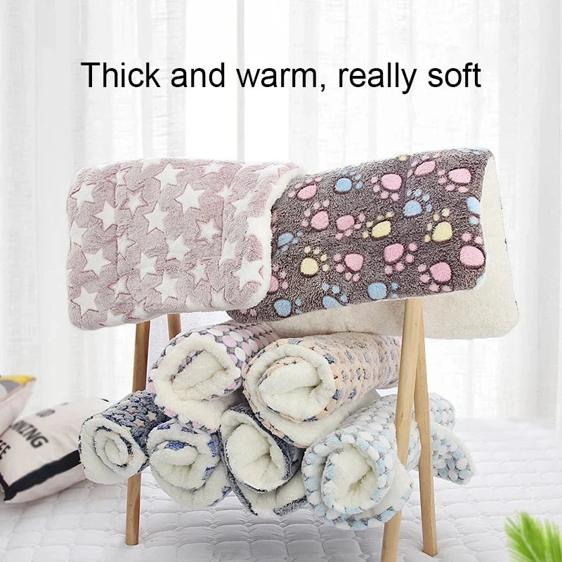 Flannel Pet Sleeping Mat Dog Bed Cat Litter - MyPetDollar.com