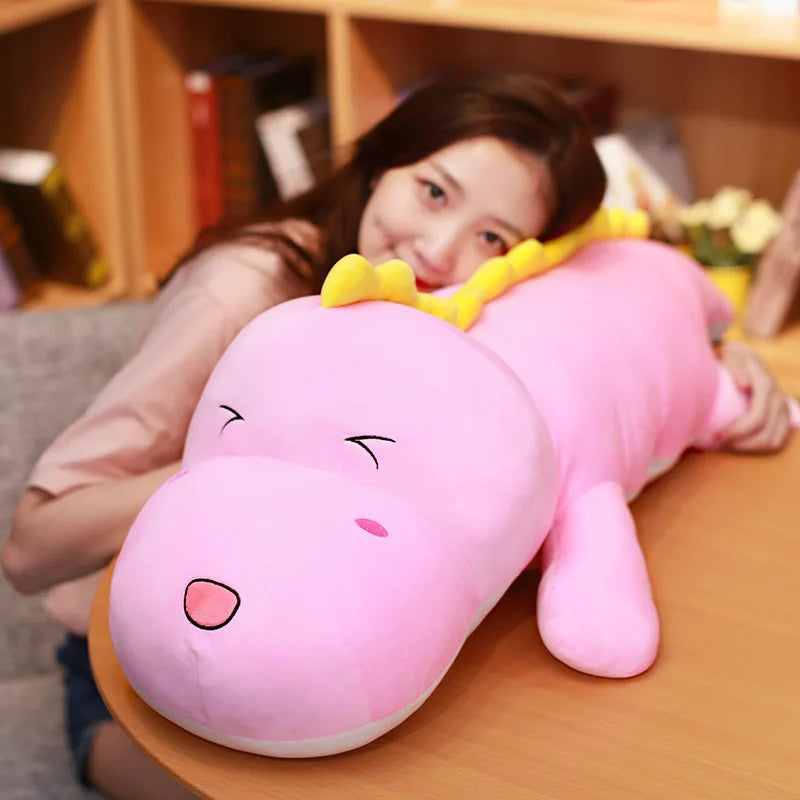 New 80CM Big Long Cute Dinosaur Plush Toy - MyPetDollar.com