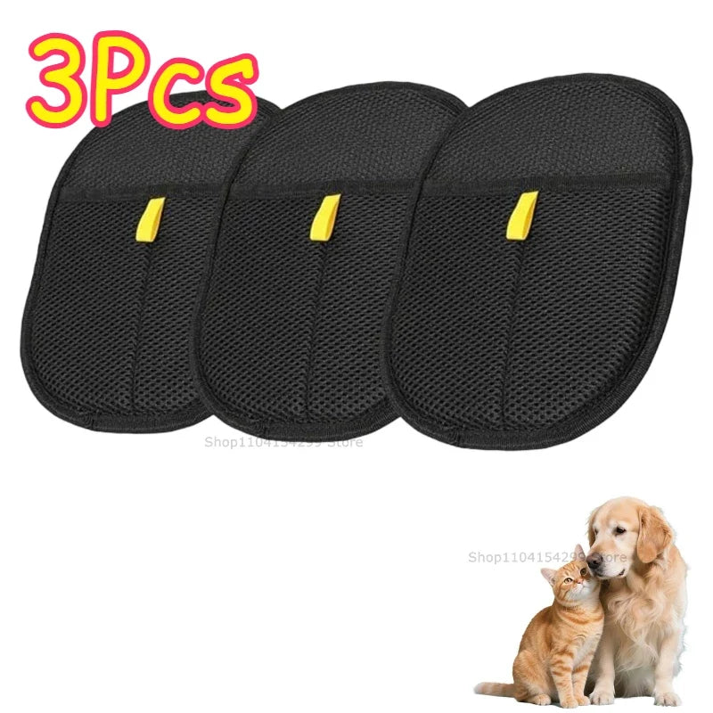 Pet Hair Removal Tool Gloves for Cat & Dog Upgrade Efficient – 4 Colors
