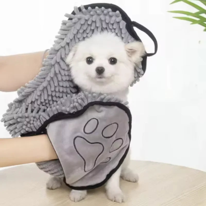 Large Absorbent Quick-Drying Pet Bath Towel - MyPetDollar.com