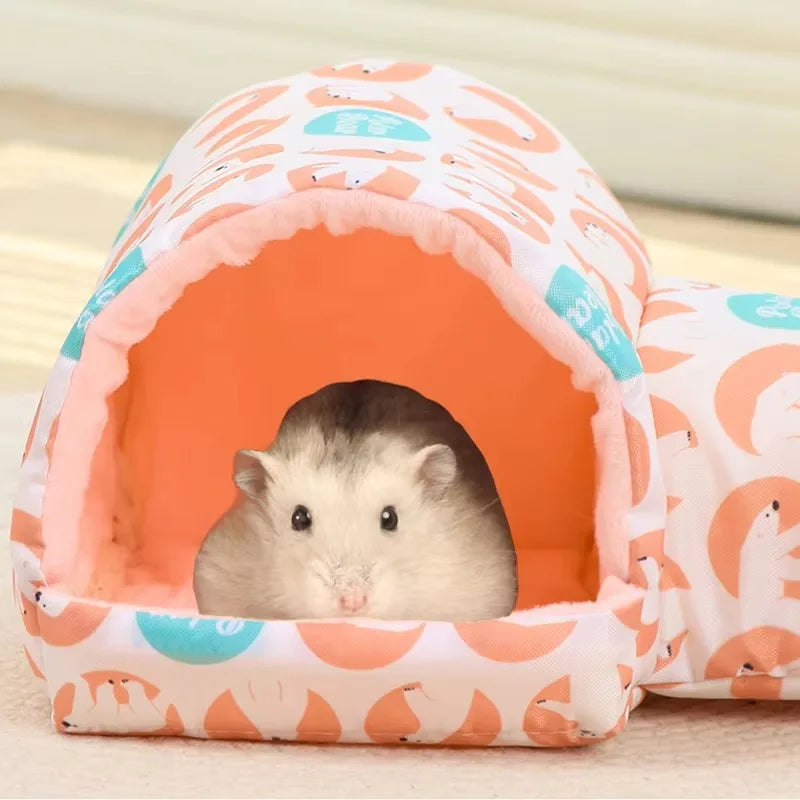 10pcs Hamster Tunnel Bed Little Pet Cotton - MyPetDollar.com