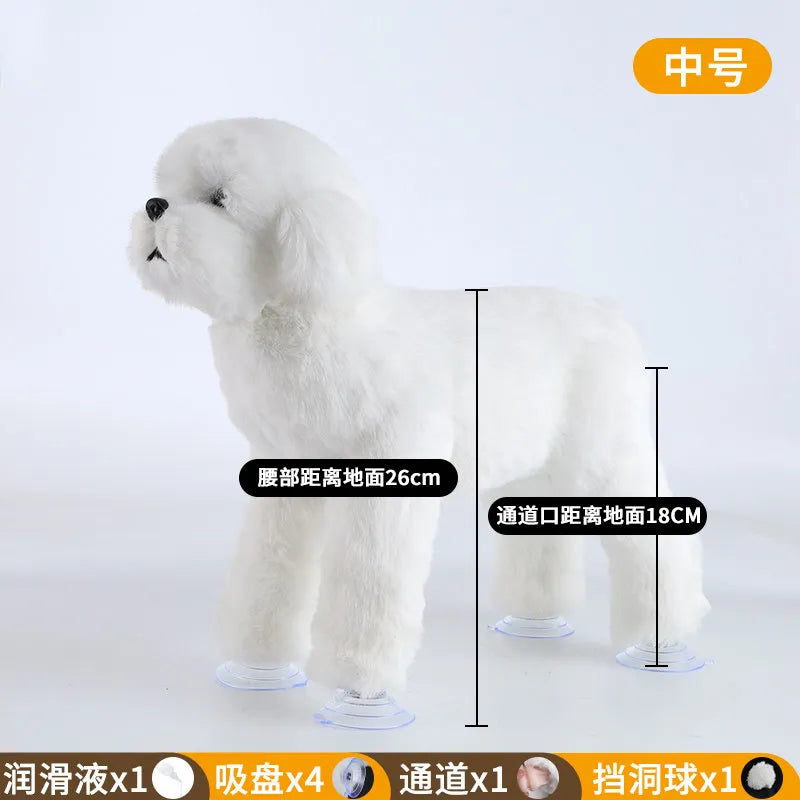 Soft Plush Riding Toy Relieve Small Male Dog - MyPetDollar.com