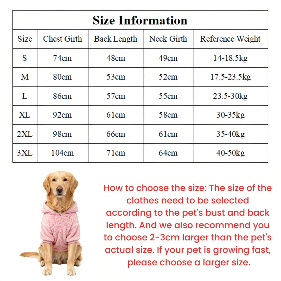 Labrador Golden Retriever Clothing Winter - MyPetDollar.com