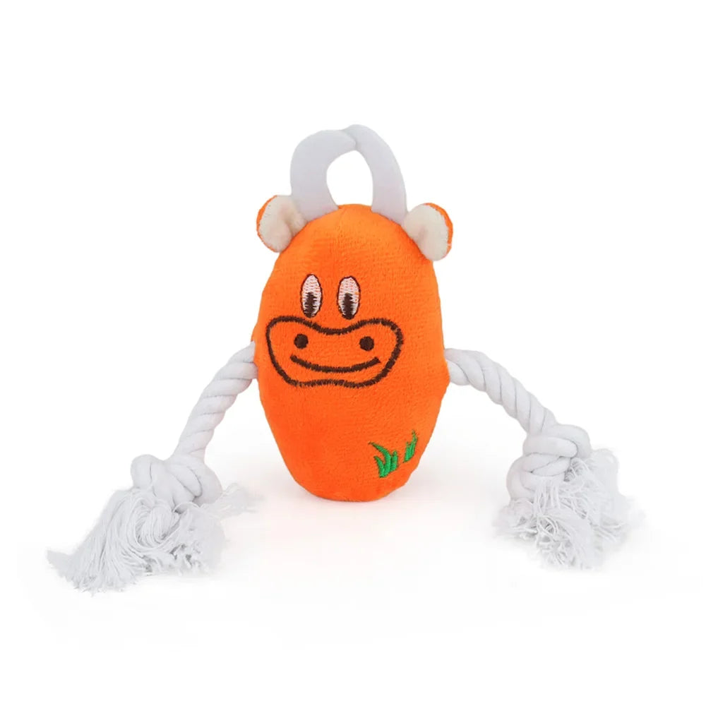 Soft Plush Mouse Pet Toy Cute Animal Rabbit Squeaky Sound