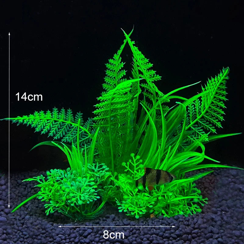 Artificial Aquarium Decor Plants Plastic - MyPetDollar.com