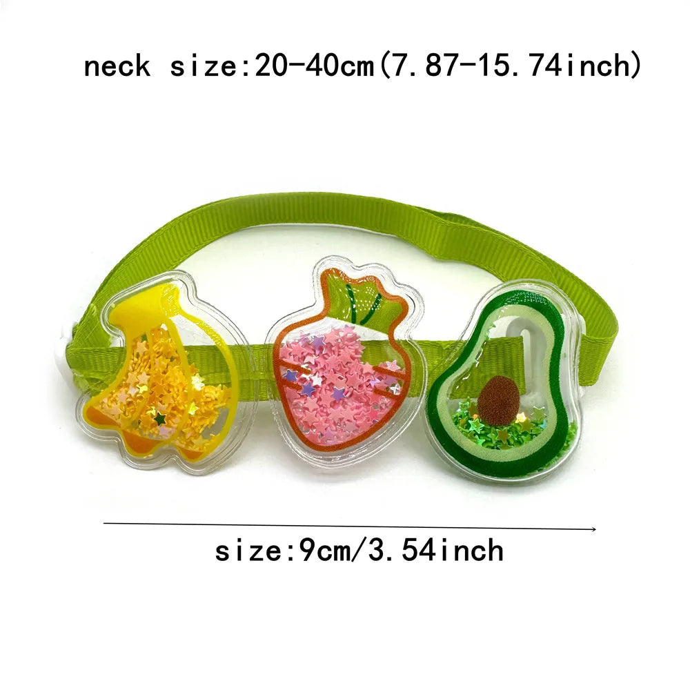 30/50pcs Cute Fruit Style Dog Bow Tie Summer - MyPetDollar.com