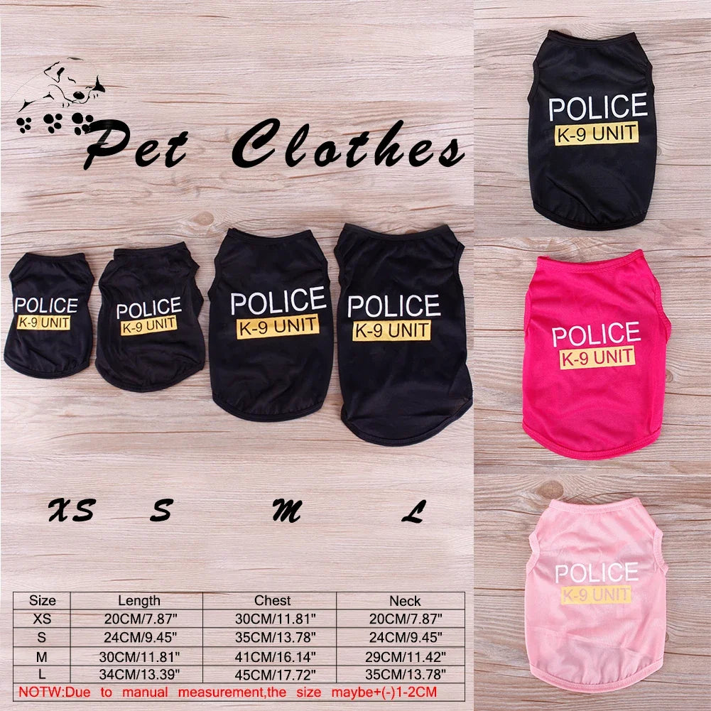 Patten Cat Small Dog Puppy Vest T-Shirt Pet - MyPetDollar.com