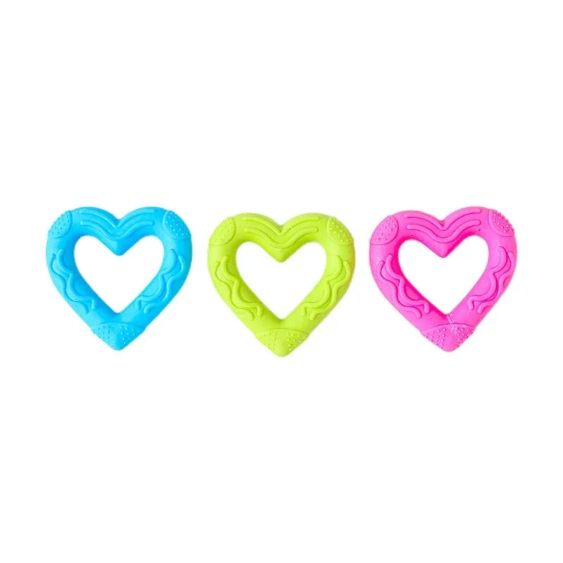 Pet Chew Toys Set Bone Pacifier Thorn Ring – 13 Colors