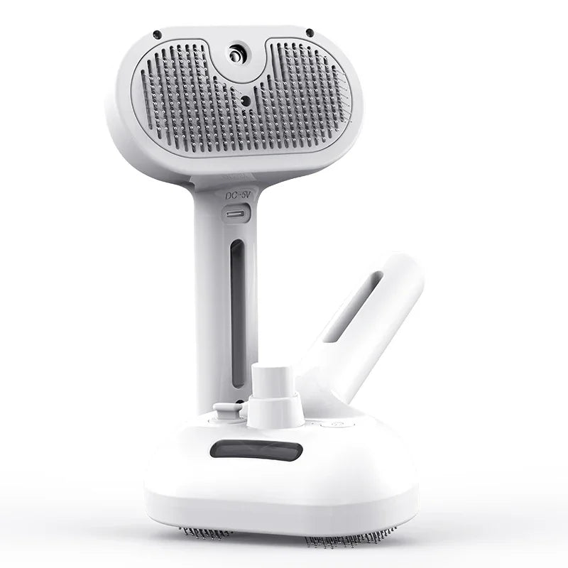 Rojeco Pet Grooming Comb Steam Brush for Cat & Dog Electric Hair