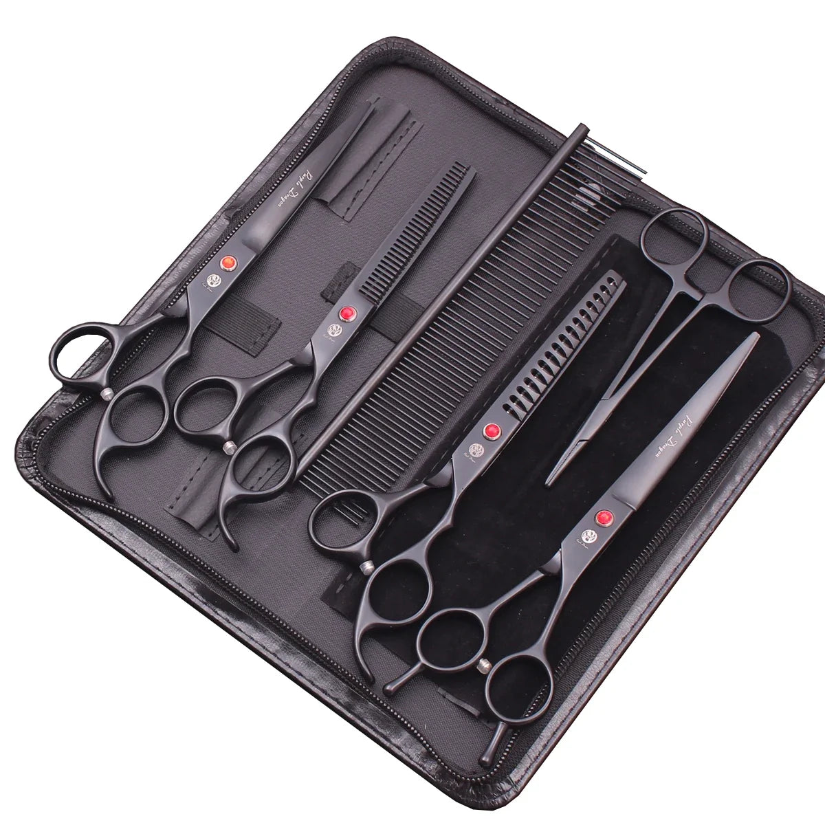 Purple Dragon Dog Grooming Scissors Kit 7" - MyPetDollar.com