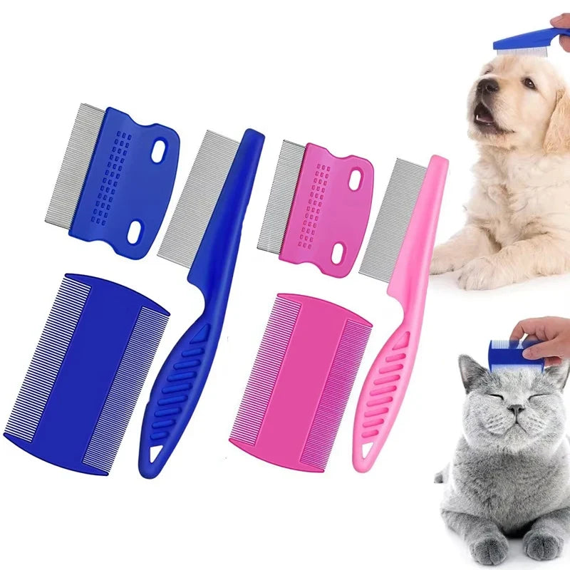 Flea Comb Cat Grooming Comb Set 3 Pcs/set - MyPetDollar.com