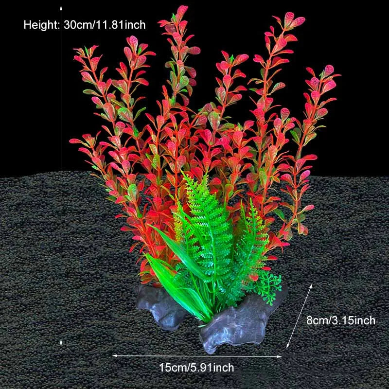 Artificial Aquarium Decor Plants Plastic - MyPetDollar.com