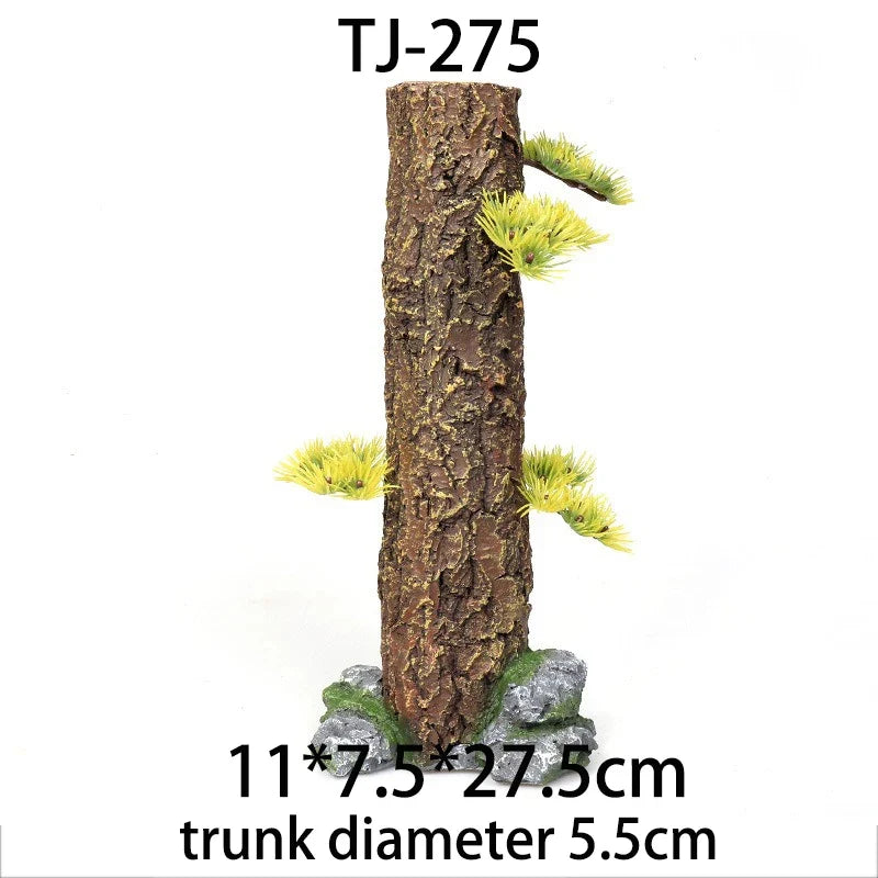 Fish Tank Resin Sinking Wood Aquarium Simulation Tree – 8 Colors