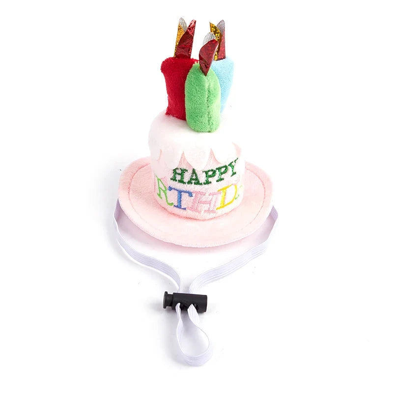 Booteely Dog Hat for Birthday Party Adjustable