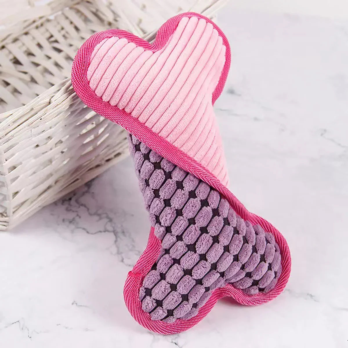 Plush Squeaky Bones Toys, Suitable for - MyPetDollar.com