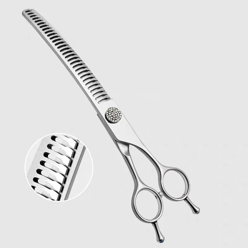 Dog Grooming Scissors, Curved Scissors