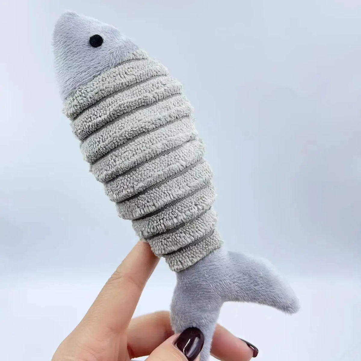 Cat Plaything Plush Fish Interactive Mint Catnip Pet Supplies