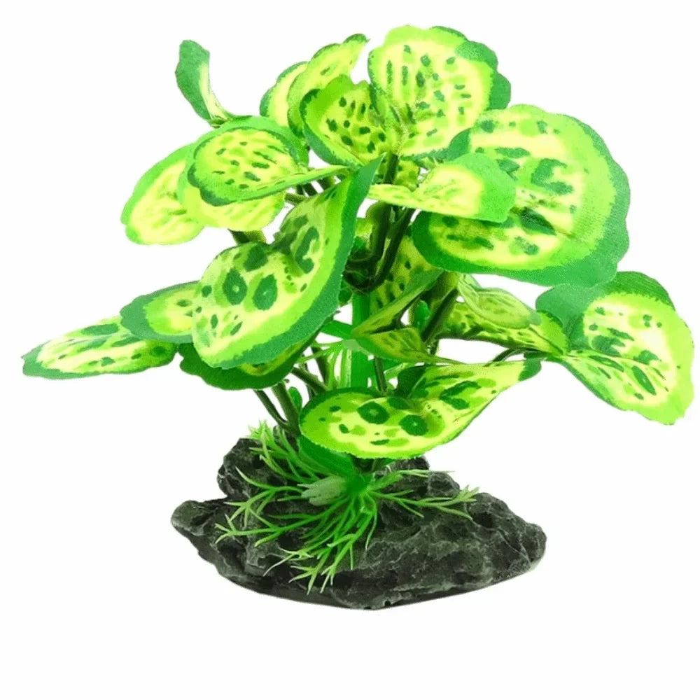 Plastic Material Aquarium Plants Realistic - MyPetDollar.com