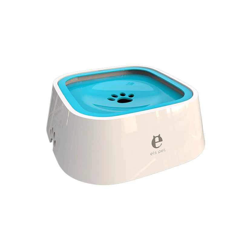 Dog & Cat Bowl Floating Water Drinker Not Wet Mouth Splash – Dog Supplies