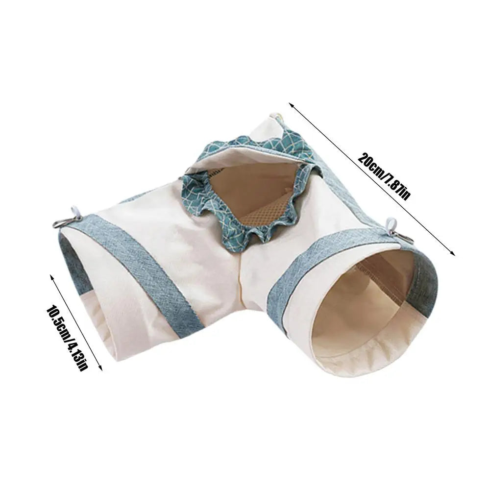 Rabbit Tunnel Toys Pet Hide Nest – Small Pet Supplies