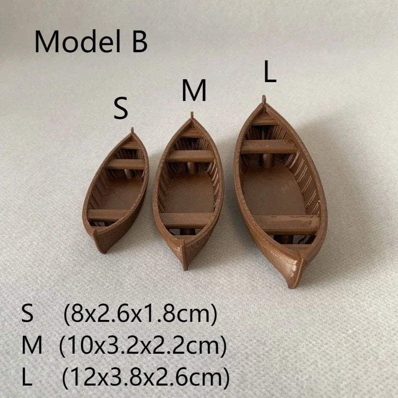 3D Printed Floating Boat Model Figurine, - MyPetDollar.com