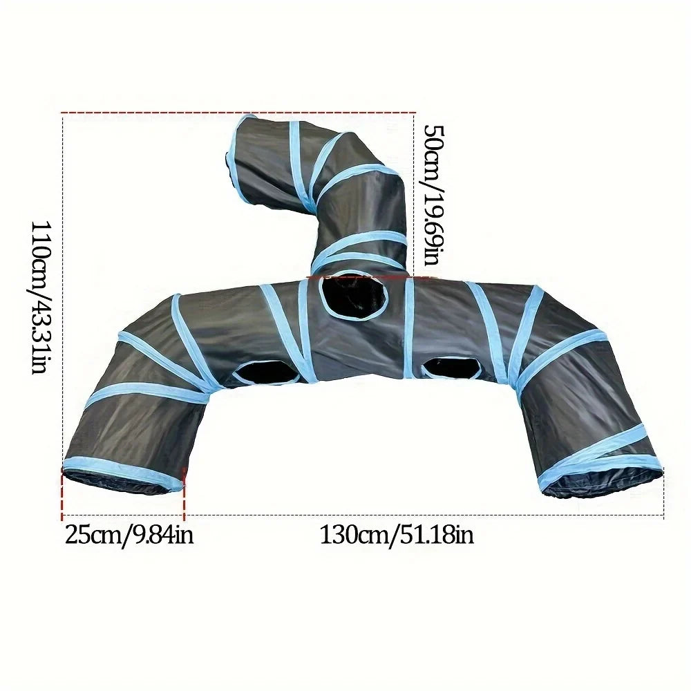 New Design Extended Black Three-Way Cat - MyPetDollar.com