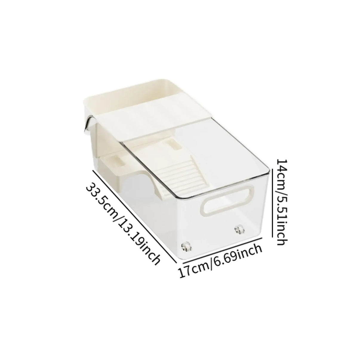 Turtle Tank with Basking Ramp Reptile Habitat – 2 Colors