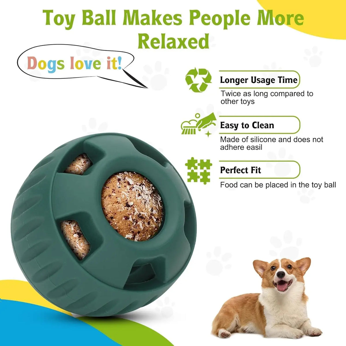 Silicone Fillable Dog Toys for Small To - MyPetDollar.com