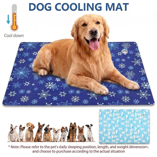 Dog Cooling Mat PVC Pet Waterproof Summer - MyPetDollar.com