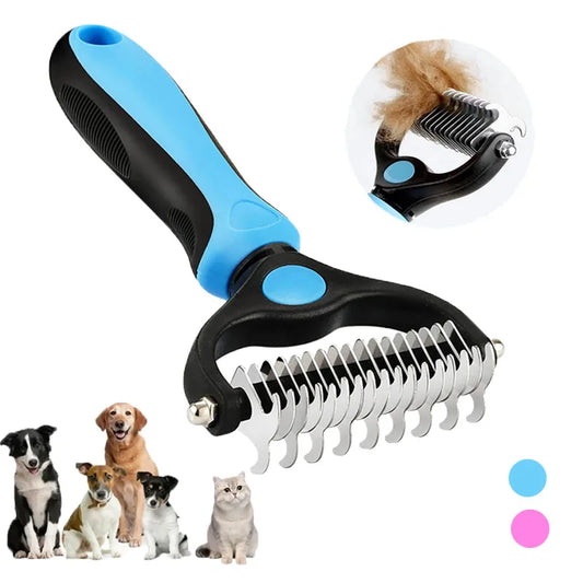 Pet Deshedding Brush Cat Comb Undercoat Rake - MyPetDollar.com