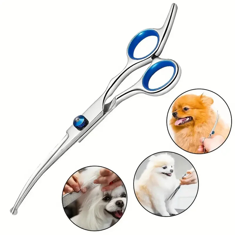 Safe and Precise Professional Pet Grooming Scissors – 4 Colors