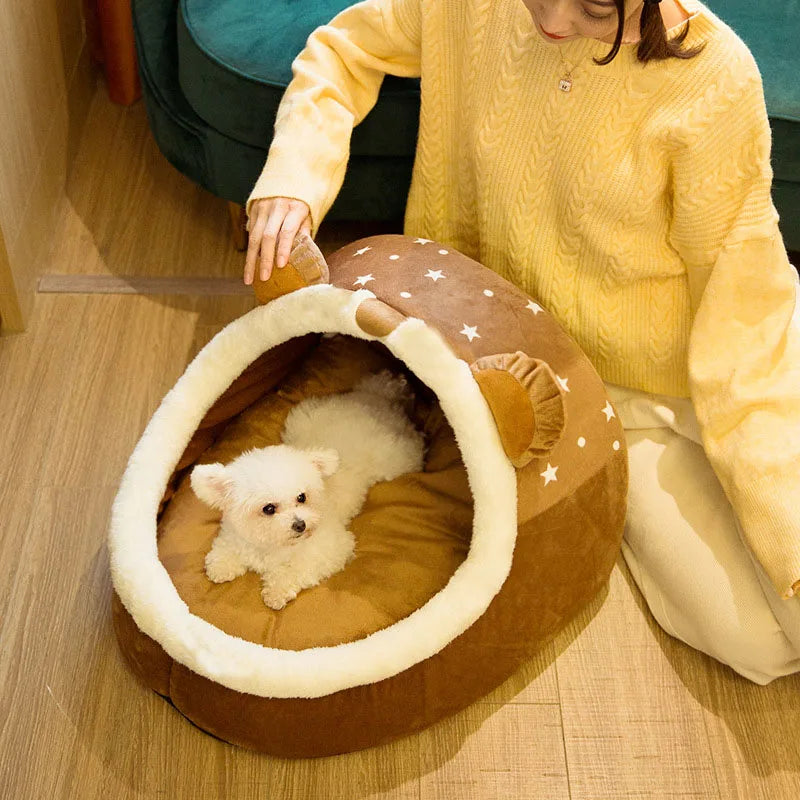 Foldable Pet House, Puppy Kennel Mat for - MyPetDollar.com