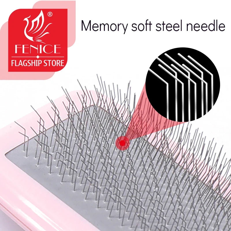 Fenice Pet Hair Massage Comb Open-Knot Brush - MyPetDollar.com