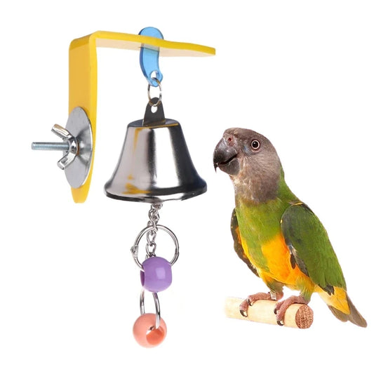 Parrot Bell Toys Birds Chewing Hanging Cage - MyPetDollar.com