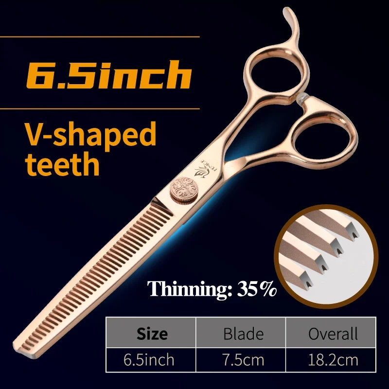 Fenice Jp440c Steel 6.5 6.75 7 7.25 7.5 Inch Dogs Grooming – Dog Supplies