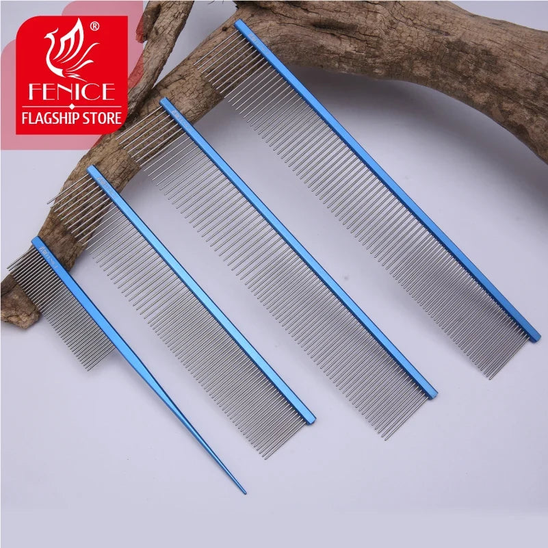 Fenice Metal Comb for Dogs Stainless Steel - MyPetDollar.com
