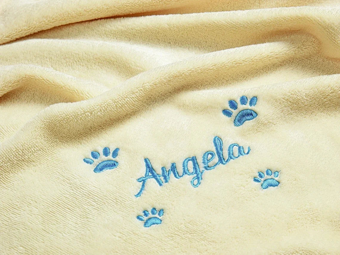 Personalized Dog Blanket Custom Blanket for - MyPetDollar.com