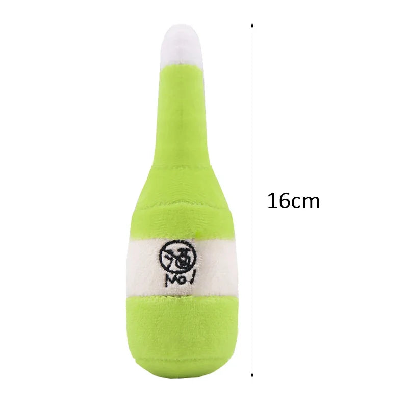 Plush Interesting French Bulldog Pet Chew Toys