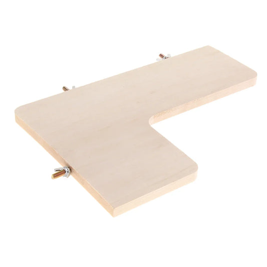 Wooden Hamster Platform Cage Stand Toy - MyPetDollar.com