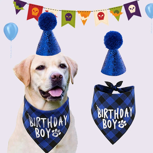Modern Cute Pet Cat Dog Happy Birthday - MyPetDollar.com