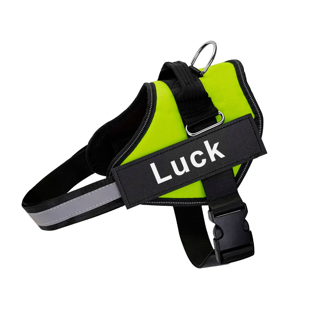 Dog Harness Vest ID Patch Customized - MyPetDollar.com