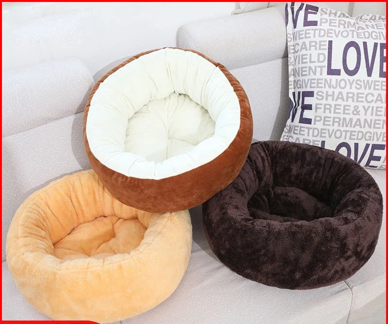 Pet Bed Warming Small Dog House Soft Sofa - MyPetDollar.com