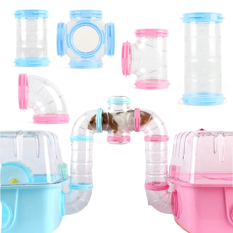 Hamster Pipeline Plastic Training Playing - MyPetDollar.com