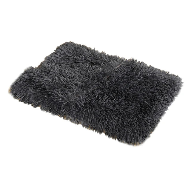 Fluffy Long Plush Pets Bed Blankets Pet - MyPetDollar.com