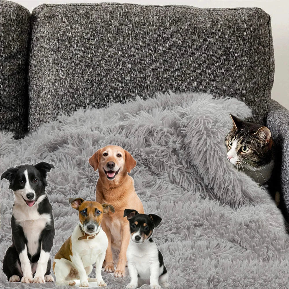 Plush Dog Blanket Winter Warm Pet Sheet Cat - MyPetDollar.com