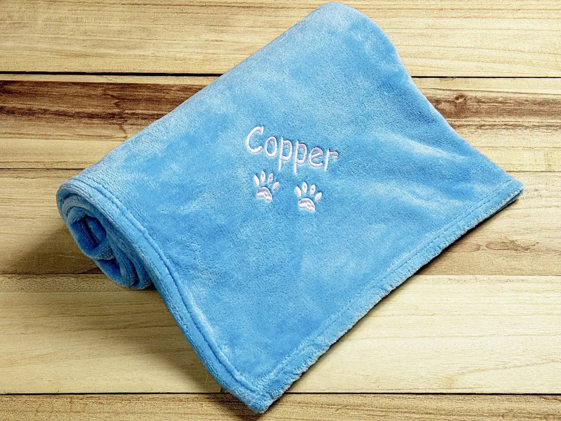 Personalized Dog Blanket Custom Blanket for - MyPetDollar.com