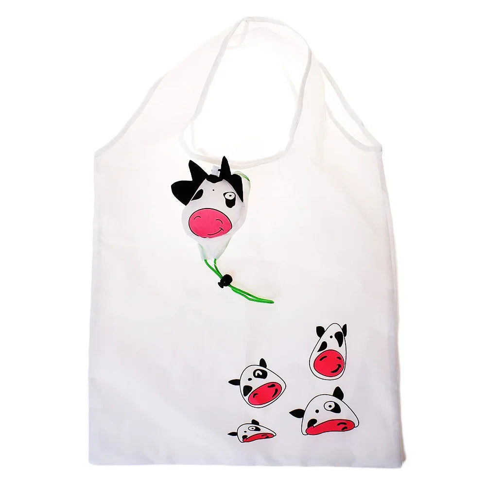 Cartoon Shopping Bag Foldable Storage Bag - MyPetDollar.com