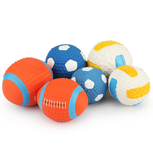 Rugby Small Dog Pet Toy Volleyball Football - MyPetDollar.com